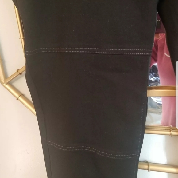 Diane Gilman Virtual Stretch Comfort Black Jean's NWT Sz 24WT - Picture 3 of 11